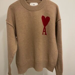 Beautiful Beige Ami Paris Sweater (insane quality)